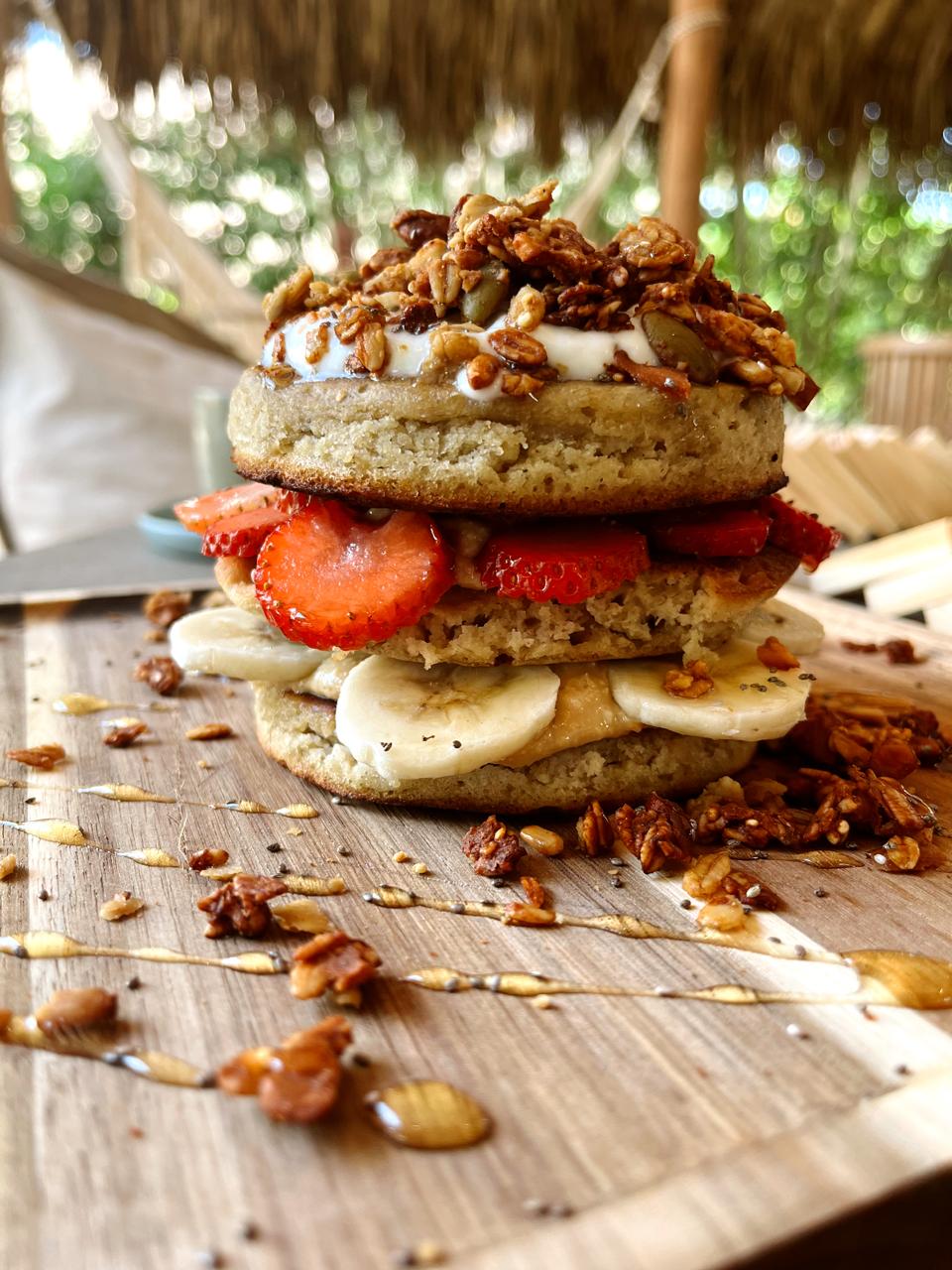 Granola Pancakes