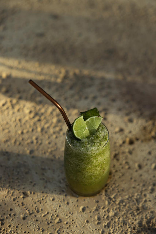Mint green lemonade